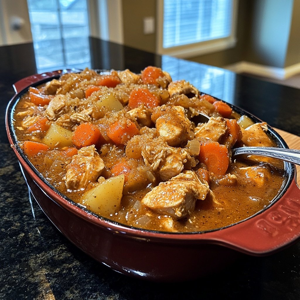 Budget-Friendly Slow Cooker Chicken Stew