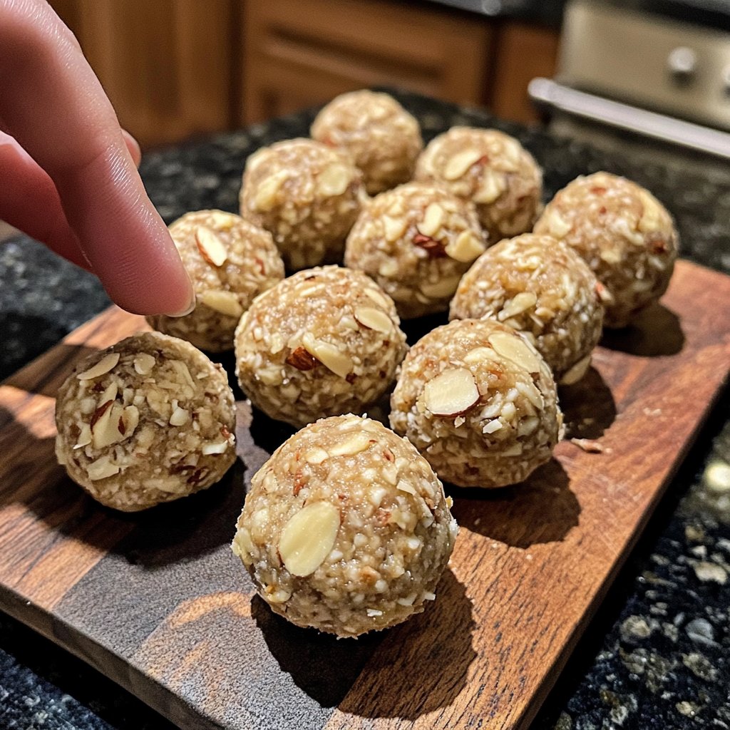 Vanilla Almond Protein Balls
