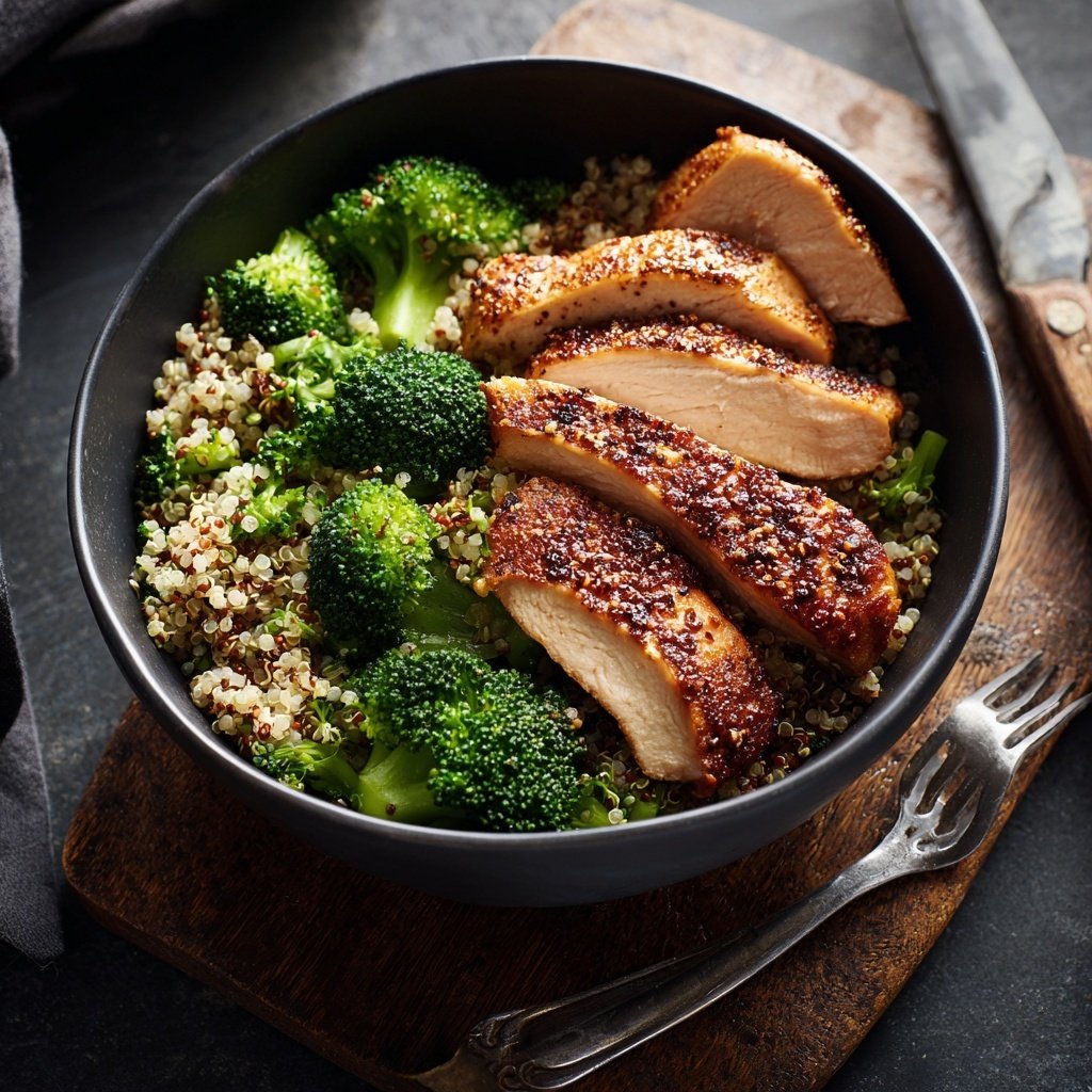 High Protein Turkey Dinner Bowl