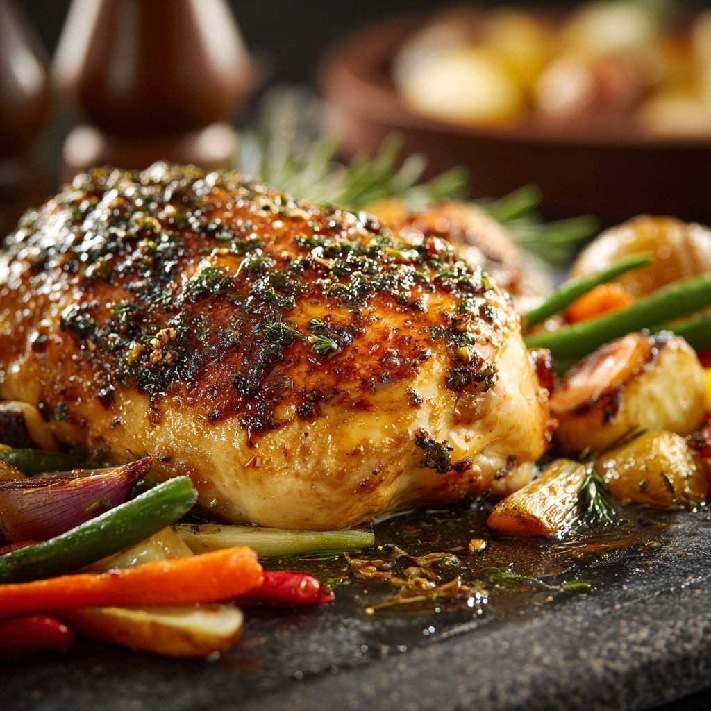 One Pan Easy Healthy Dinner Chicken