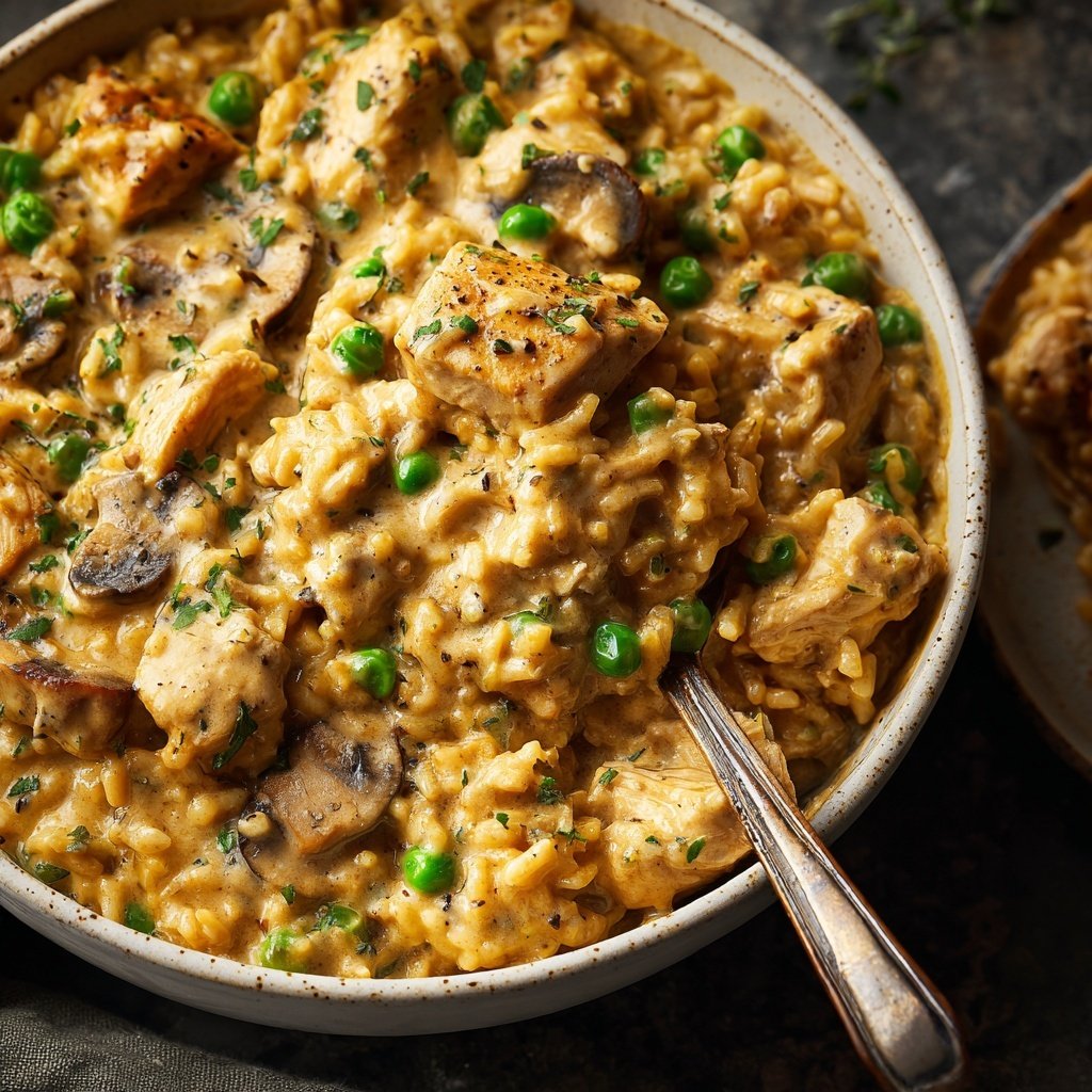 Creamy One Pot Chicken And Rice