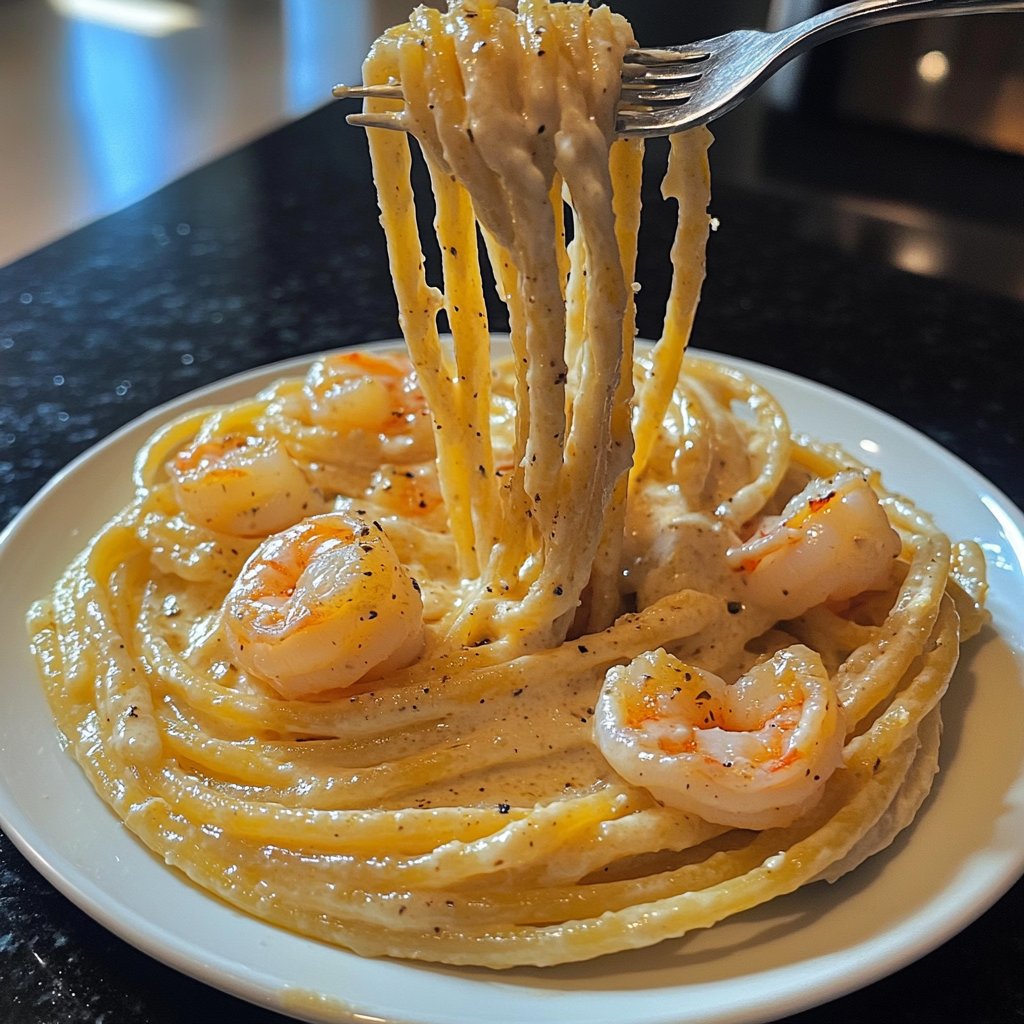 Shrimp Alfredo Pasta Recipe