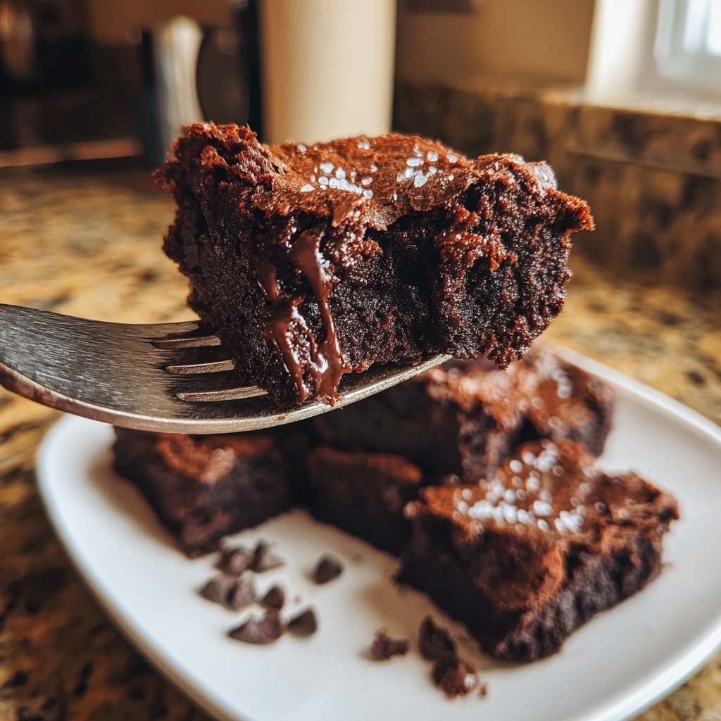Fudgy Brownies Using Sourdough Discard