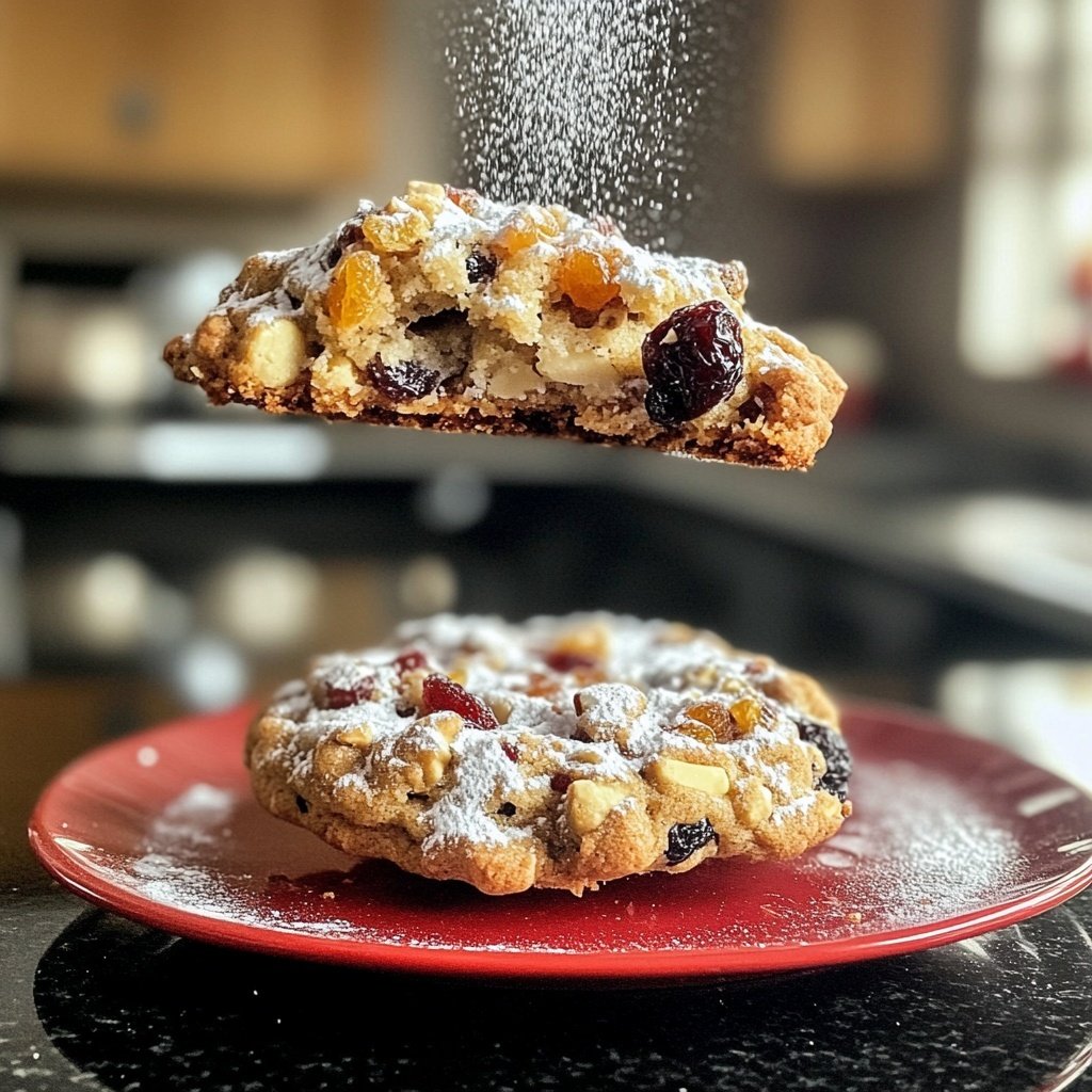 Easy Christmas Fruitcake Cookies Recipe