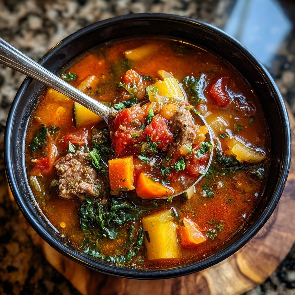 Healthy Crockpot Italian Vegetable Stew