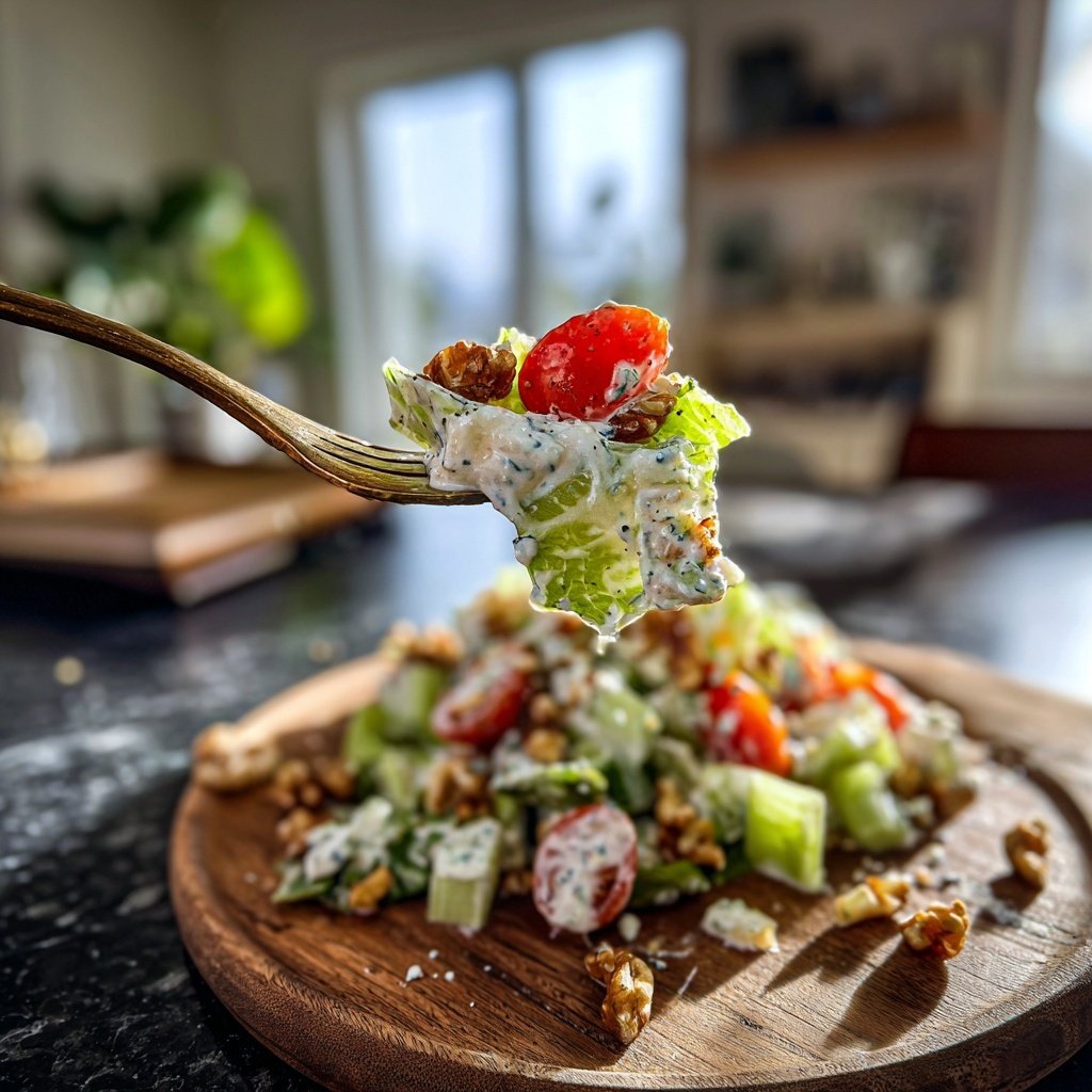 Celery Crunch Salad With Yogurt