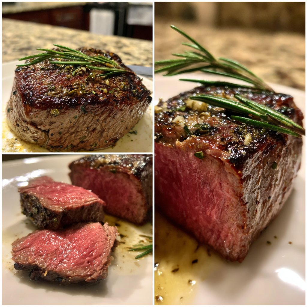 Pan Seared Filet Mignon