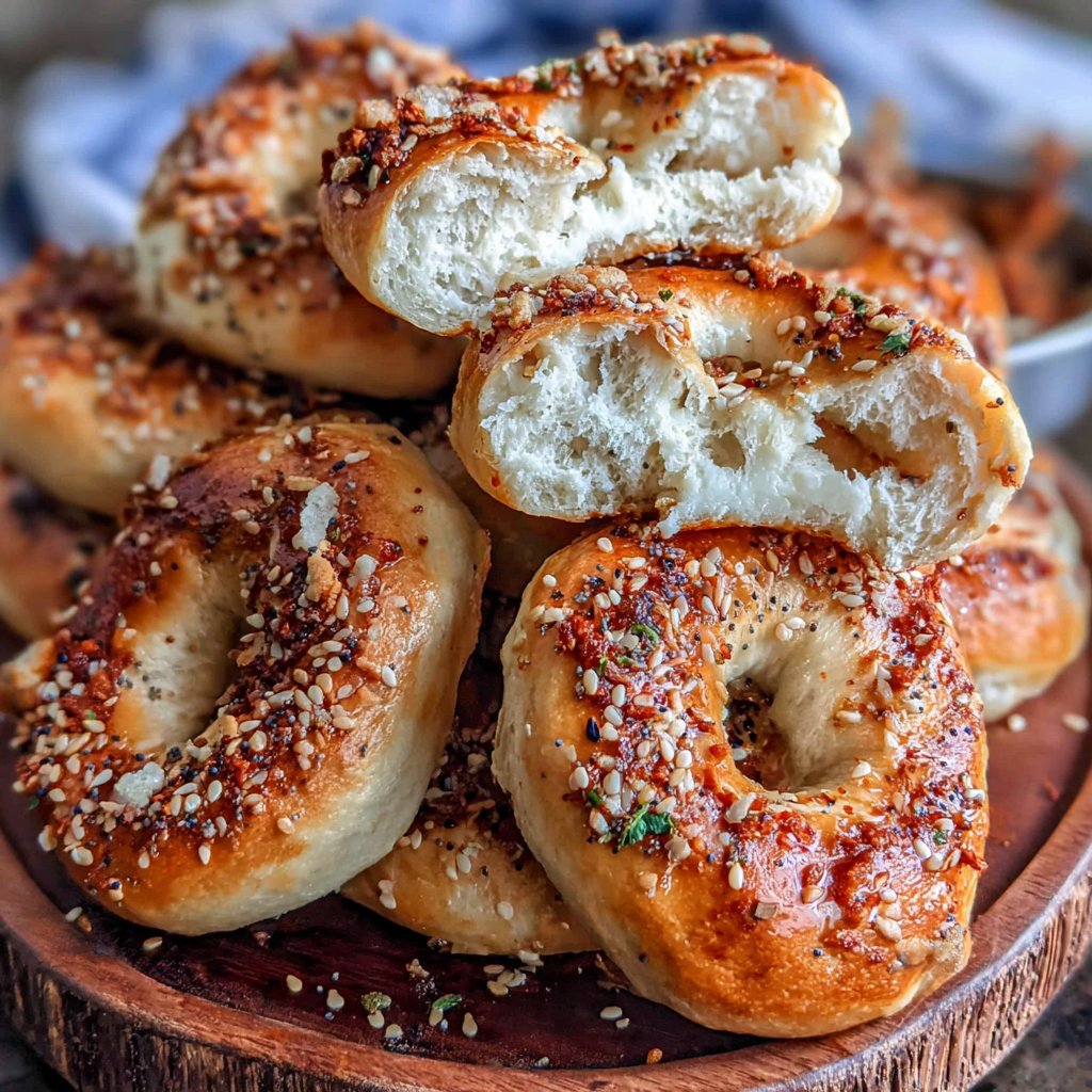 Protein Bagels Boiled And Baked