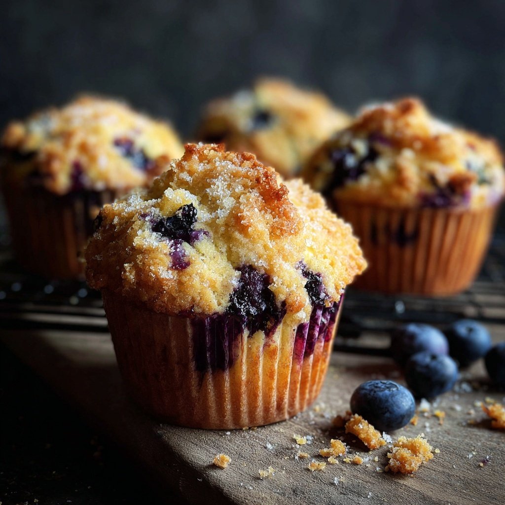 Blueberry Lemon Breakfast Muffins
