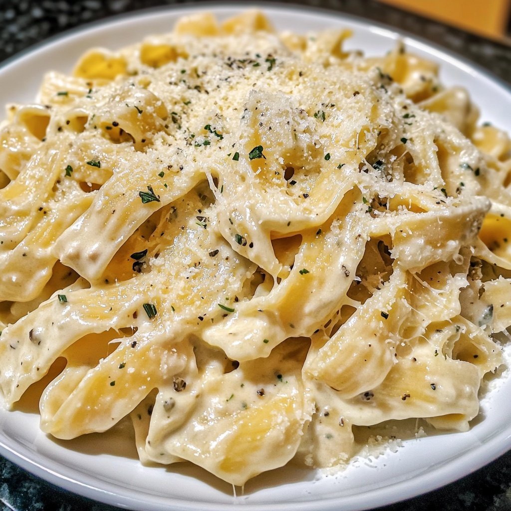 One-Pot Creamy Garlic Pasta