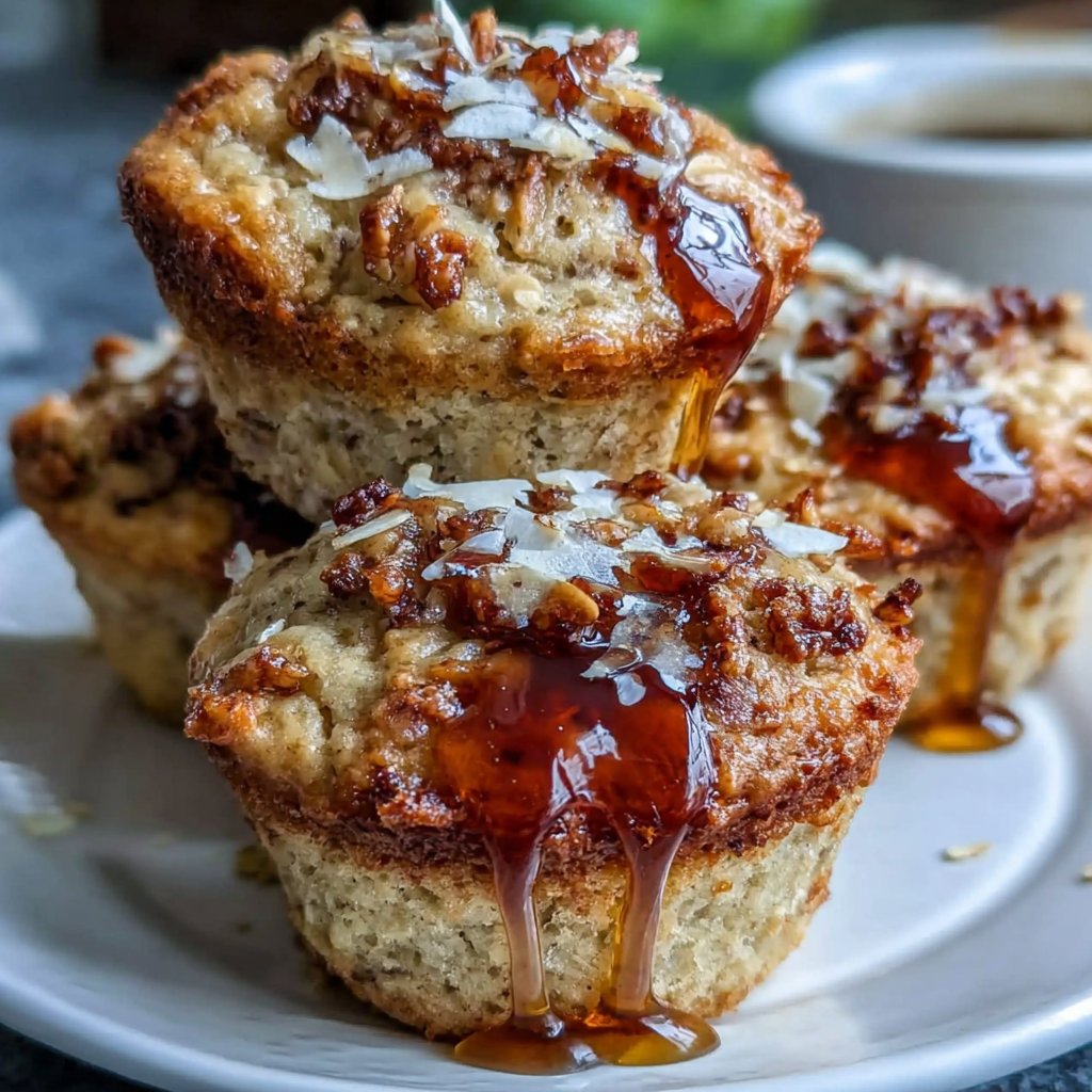Healthy Oatmeal Muffins With Honey