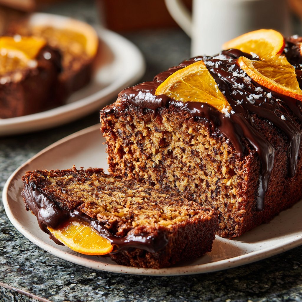 Chocolate Orange Almond Loaf