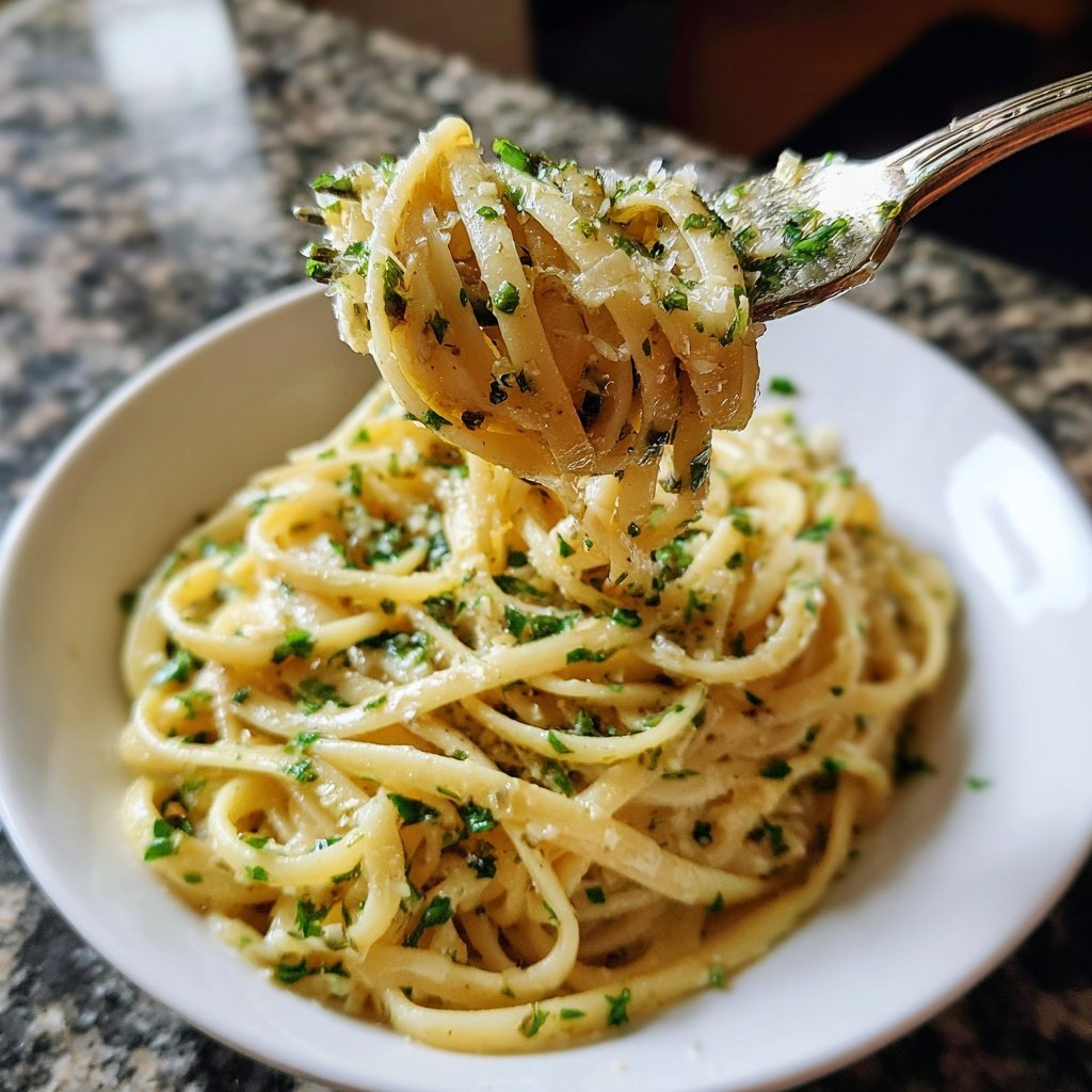 Quick & Easy 15-Minute Garlic Pasta