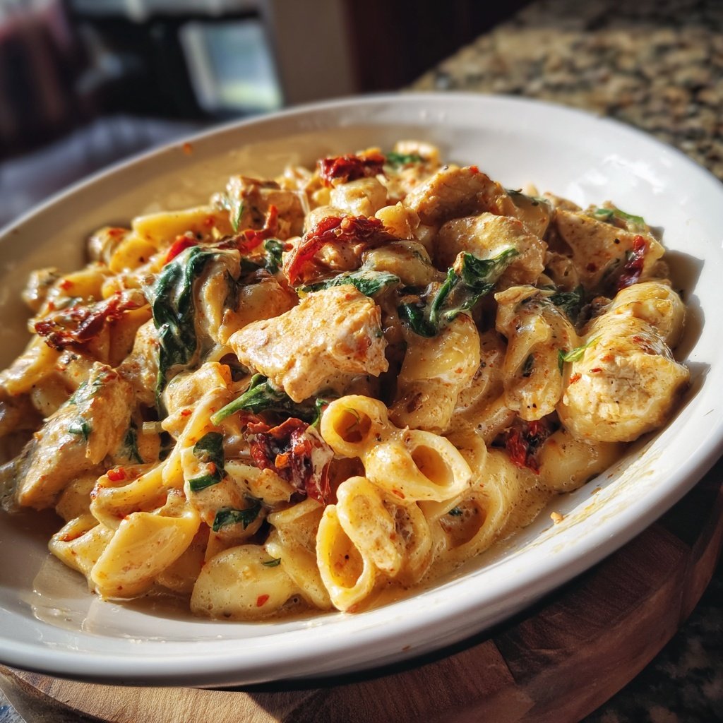Creamy Tuscan Chicken Pasta